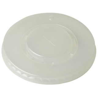 Pla Flat Straw Slot 90mm Lid (FOR 59001) x1000