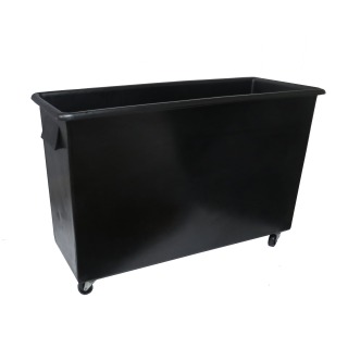 Bottle Skip Black 38”x 15” x 24.5 160 lt