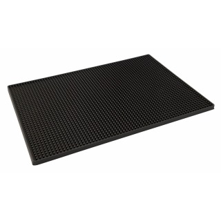 Black Rubber Bar Mat 300 x 450mm