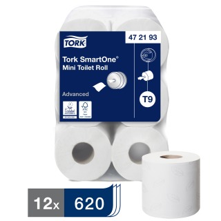 Tork SmartOne Mini Toilet Roll White T9