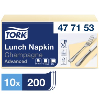 Tork Champagne Lunch Napkin
