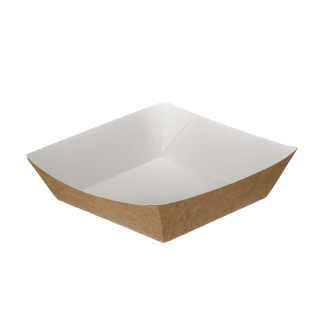 Kraft outside white inside 5