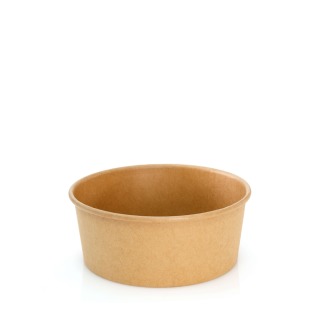 750ml Round Kraft Salad Bowl (x300)