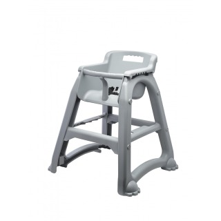 GenWare Grey PP Stackable High Chair
