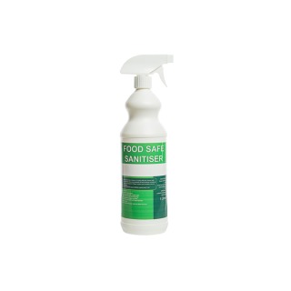 1 Litre Food Safe Spray & Wipe Sanitiser