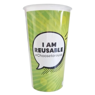 Event Cup, Mojito Green Design 1 pint to brim x120