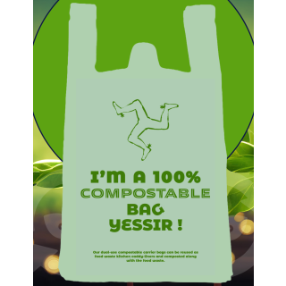 Vest Carrier Compostable 300x485x585 (x100)