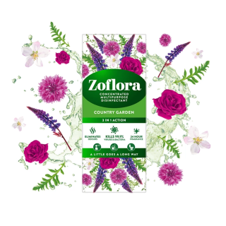 Zoflora Disinfectant  COUNTRY GARDEN 500ml (x1)