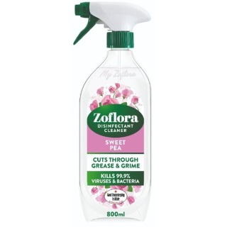 ZOFLORA DISINFECTANT -SWEET PEA SPRAY (800ML)